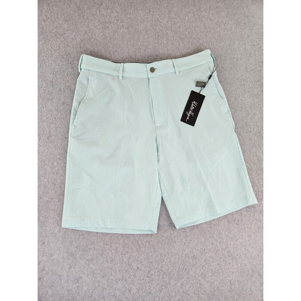 Walter Hagen‎ Men's Flat Front Performance 11 Golf Shorts Green Size 35 MSRP $75 - Picture 8 of 10